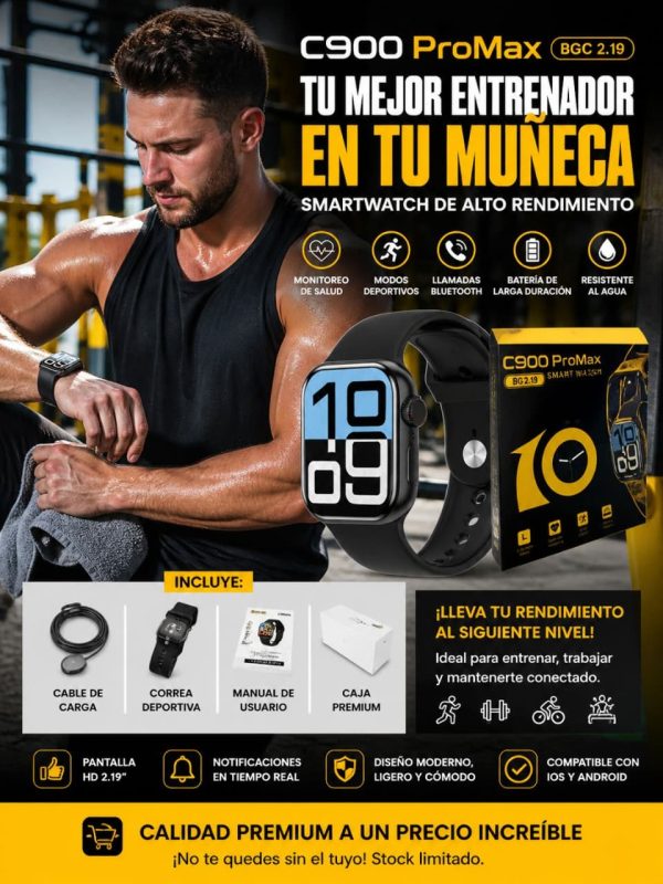 RELOJ C900 PROMAX