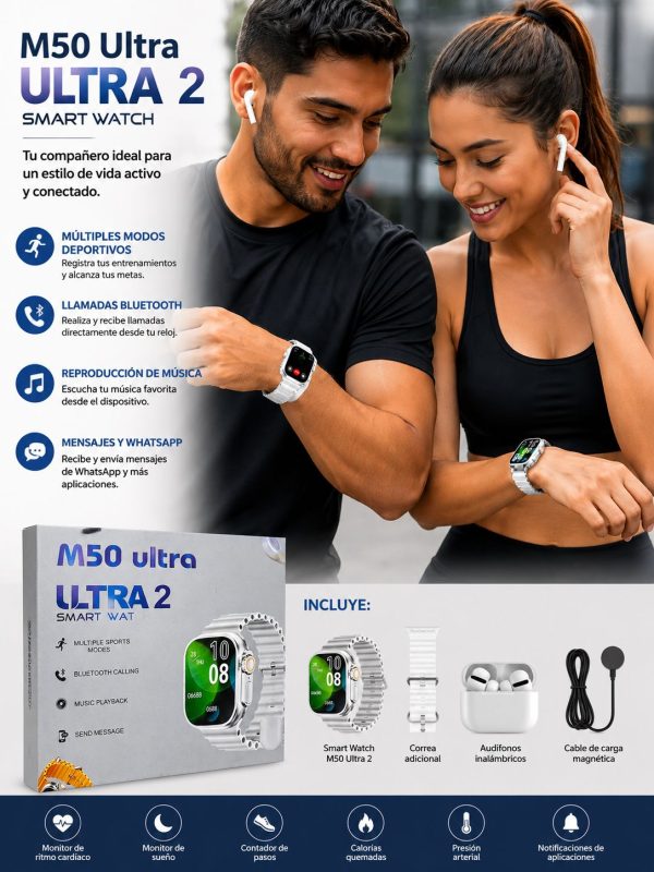 RELOJ M50 ULTRA 2 SMART