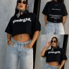 CAMISETA CORTA OVERSIZE