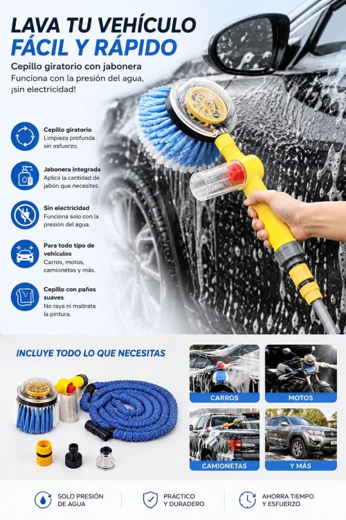 *CEPILLO AUTOMÁTICO GIRATORIO