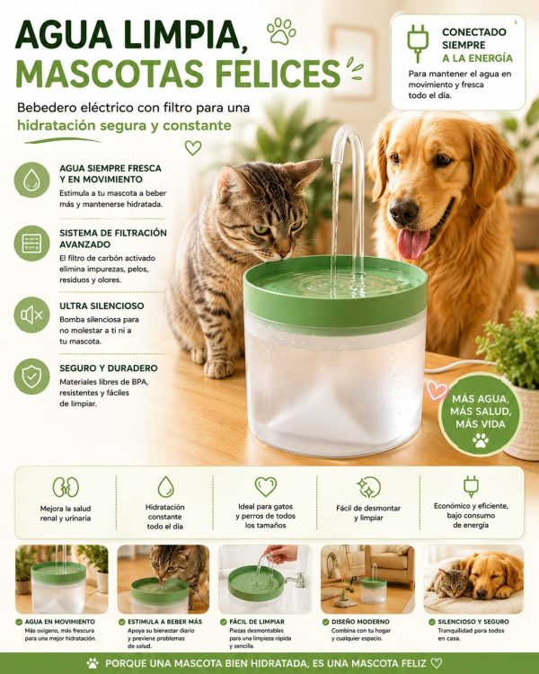 *BEBEDERO DE MASCOTAS