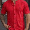 CAMISA BOTÓN MANGA CORTA