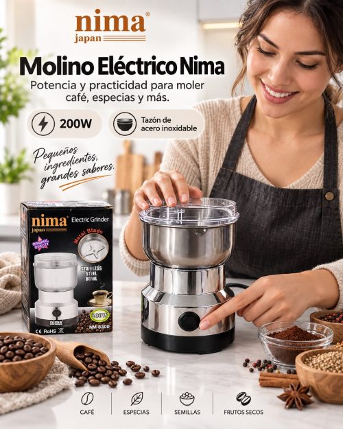 MOLINO ELÉCTRICO NIMA 200W
