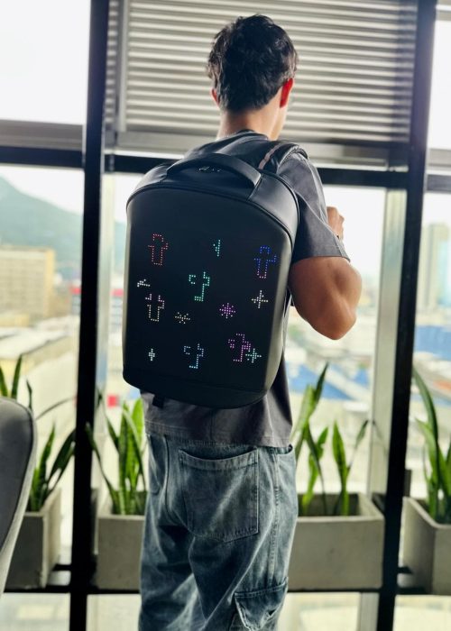 *MORRAL CON PANATALLA LED  🔜 DISPONIBLES 3 COLORES CON BATERIA  PARA LA PANTALLA🔥