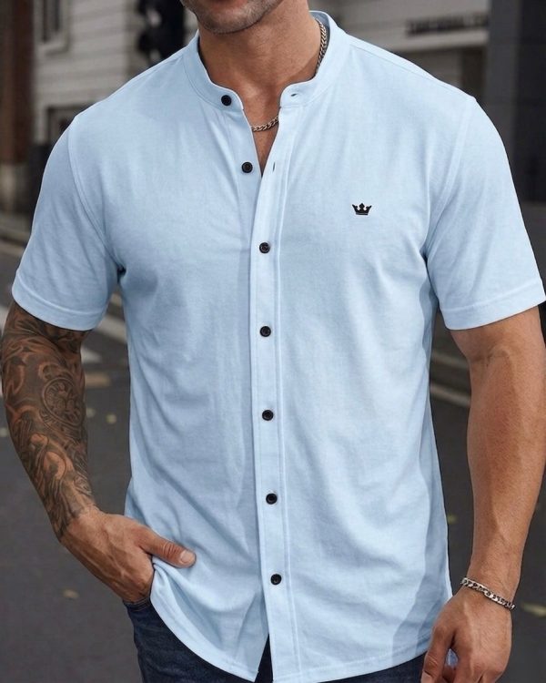 CAMISA BOTÓN MANGA CORTA