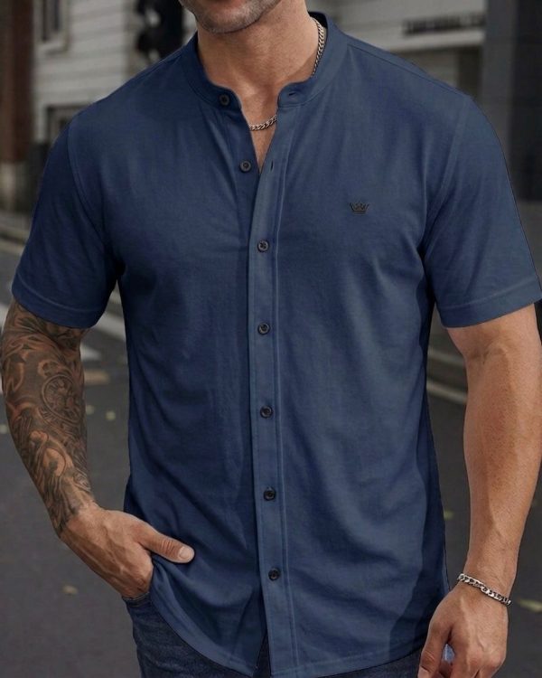CAMISA BOTÓN MANGA CORTA