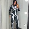 ENTERIZO HALOWEEN ESQUELETO
