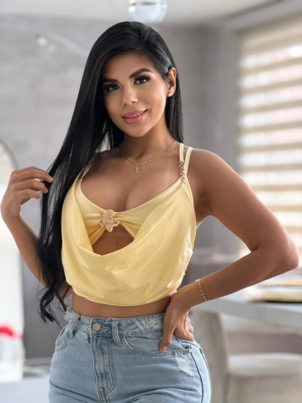 BLUSA TOP HERRAJE