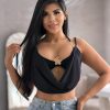 BLUSA TOP HERRAJE