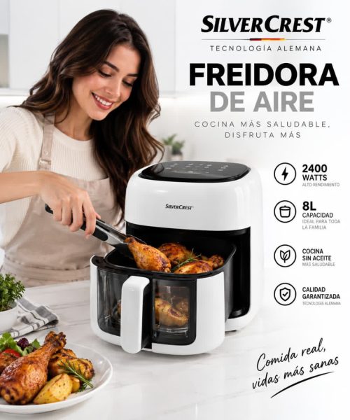 a488c95e-814a-40a7-ab9b-cf136518bd4d.jpg *🍟✨ FREIDORA DE AIRE 8 LITROS - 2400W ✨🍗
