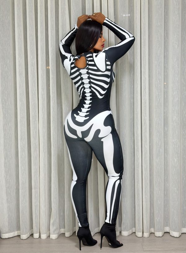 ENTERIZO HALOWEEN ESQUELETO